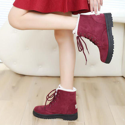 Winter Snow Boots With Warm Plush Ankle Boots