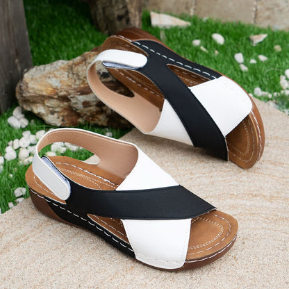 Summer Wedges Sandals Roman.