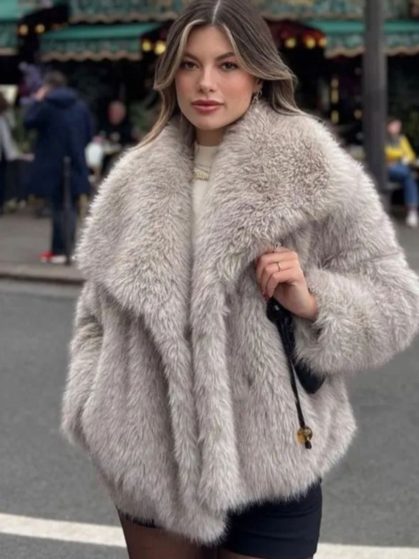 Winter Plush Coat Fashion