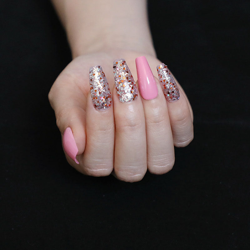 Wearing Nails Finished Ballet Nails