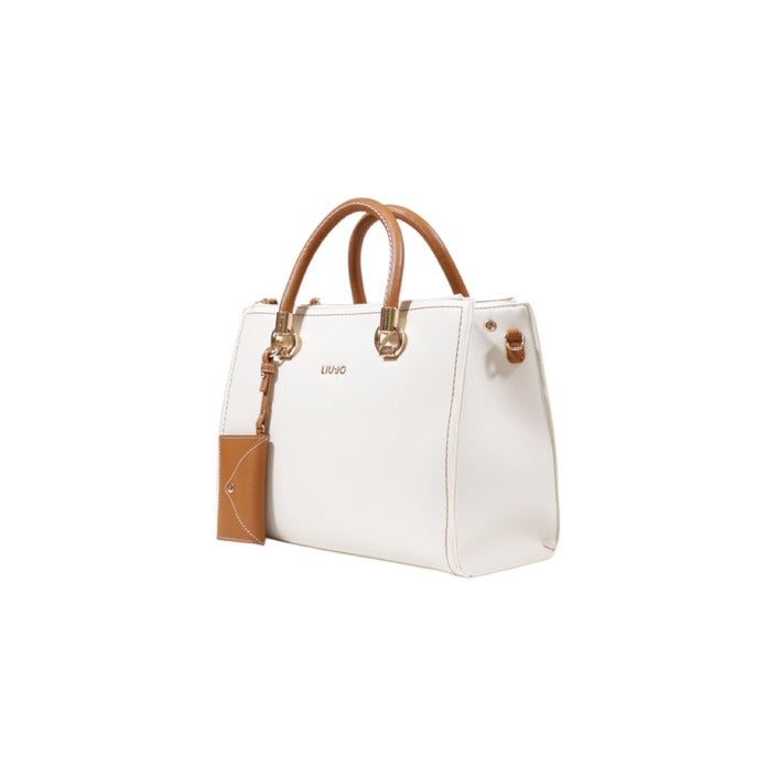 Liu Jo Classy Handbag White Zipper