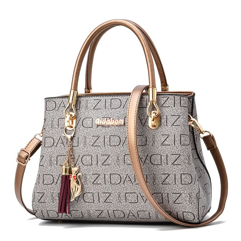 Printed Fashion Ladies Handbags Big Bags All-match Single Shoulder Messenger Bag.