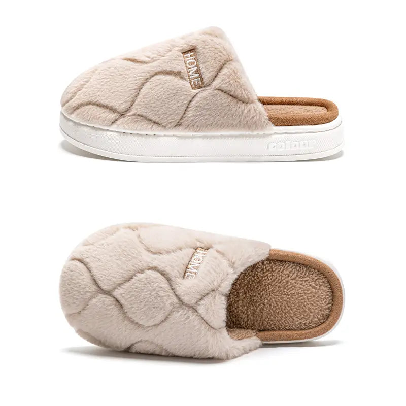 Plush Slippers Winter For Women