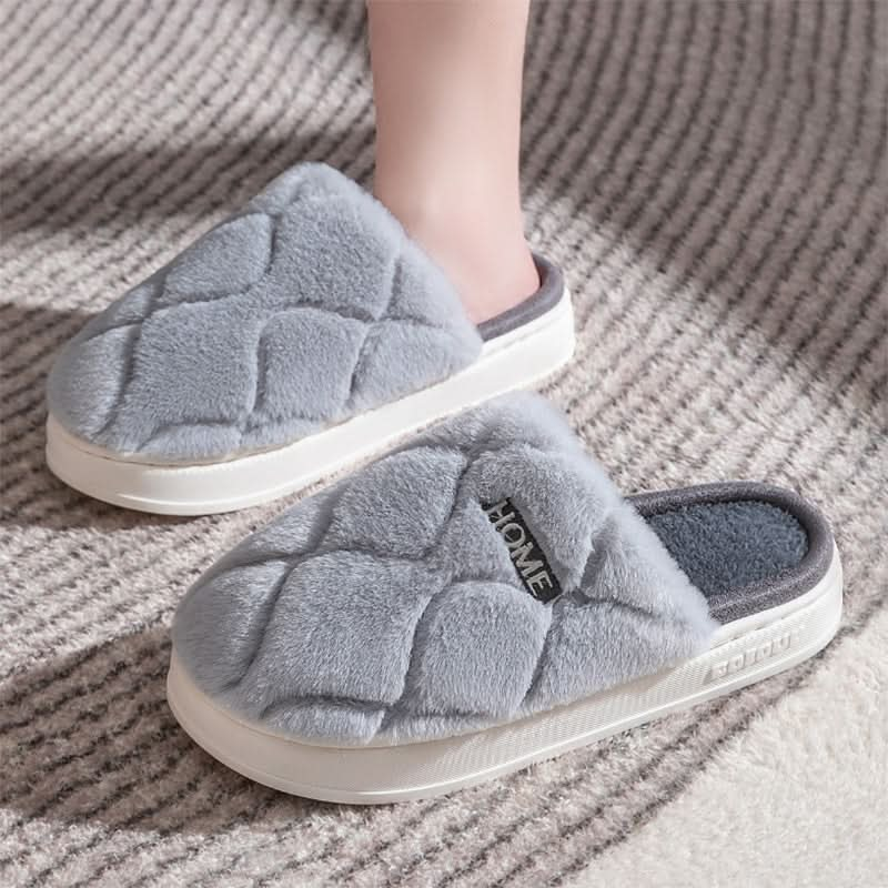 Plush Slippers Winter For Women.