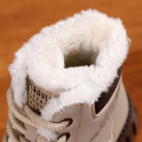 Ins Lace-up Snow Boots.