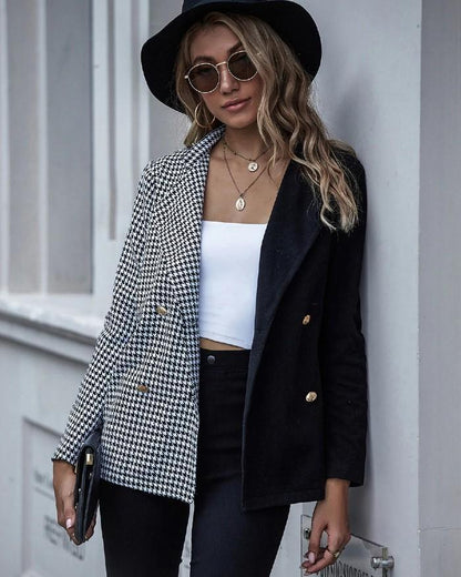 Ladies two-tone blazer