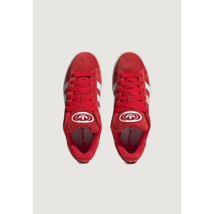 Womens Adidas Red Sneakers.