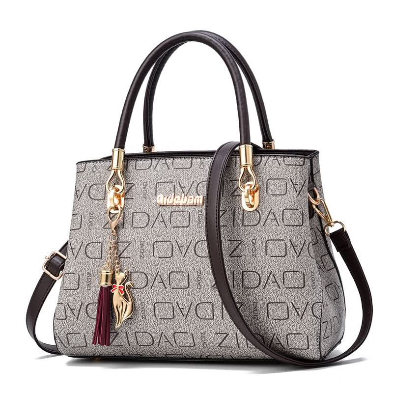 Printed Fashion Ladies Handbags Big Bags All-match Single Shoulder Messenger Bag.