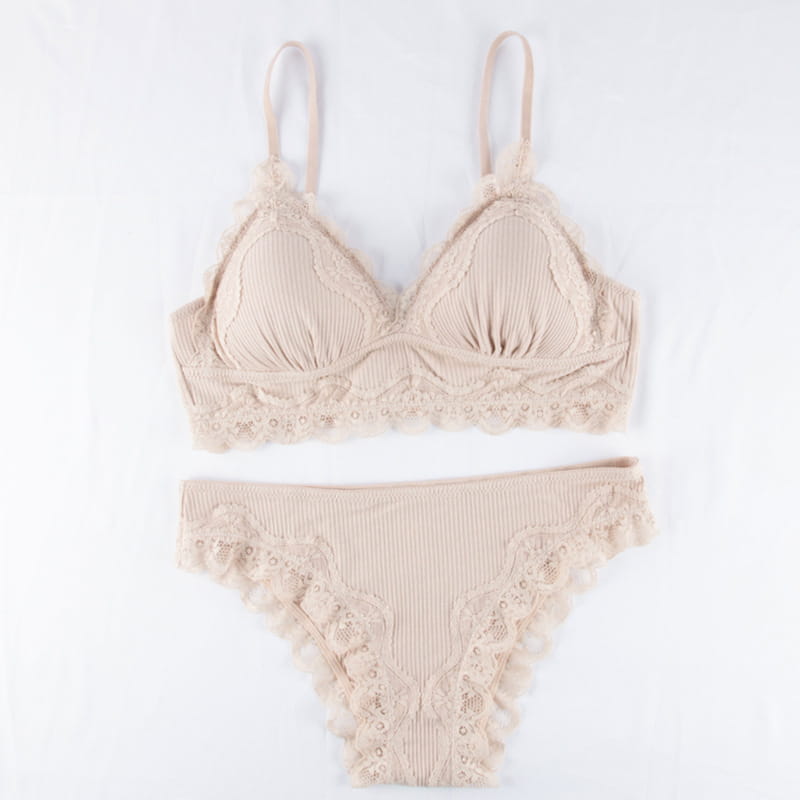 Lace underwear suit women