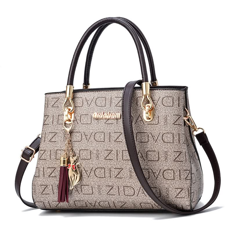 Printed Fashion Ladies Handbags Big Bags All-match Single Shoulder Messenger Bag.