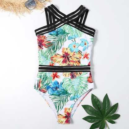 One-piece Printed Bikini