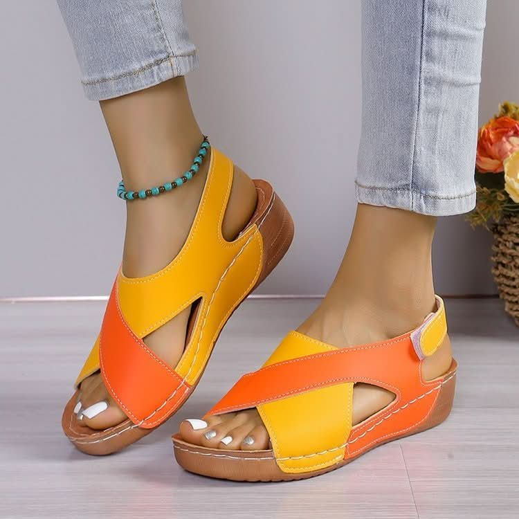 Summer Wedges Sandals Roman.