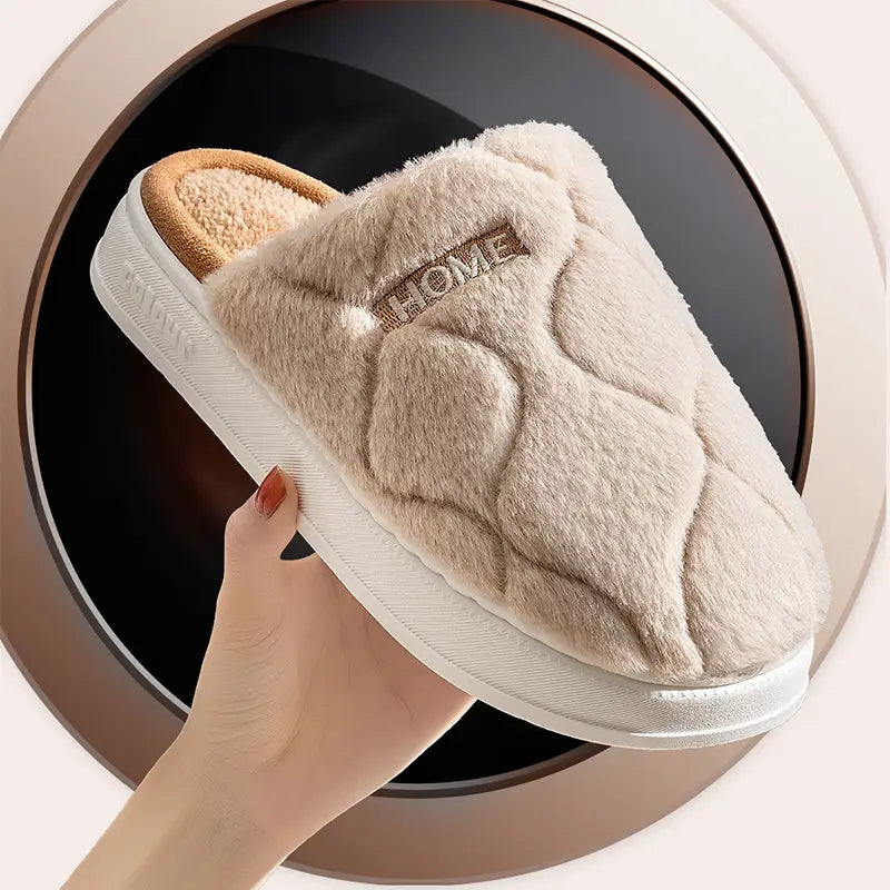 Plush Slippers Winter For Women