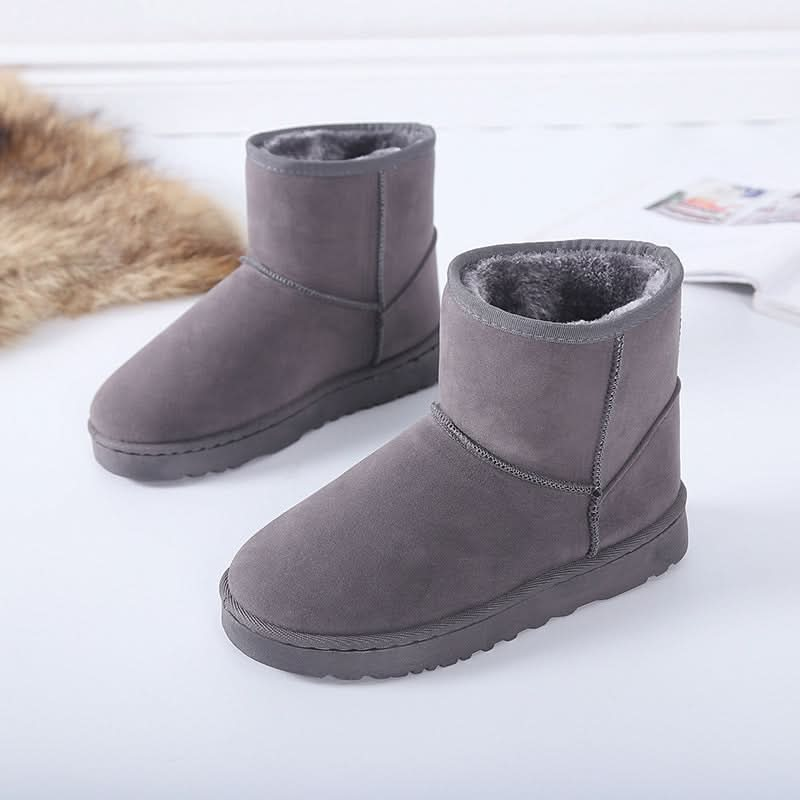 Snow Boots Winter Faux Fur Women Shoes.