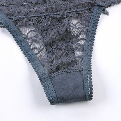 Lace Underwear Women's Low Waist Breathable