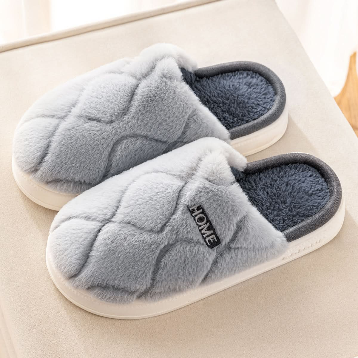 Plush Slippers Winter For Women.