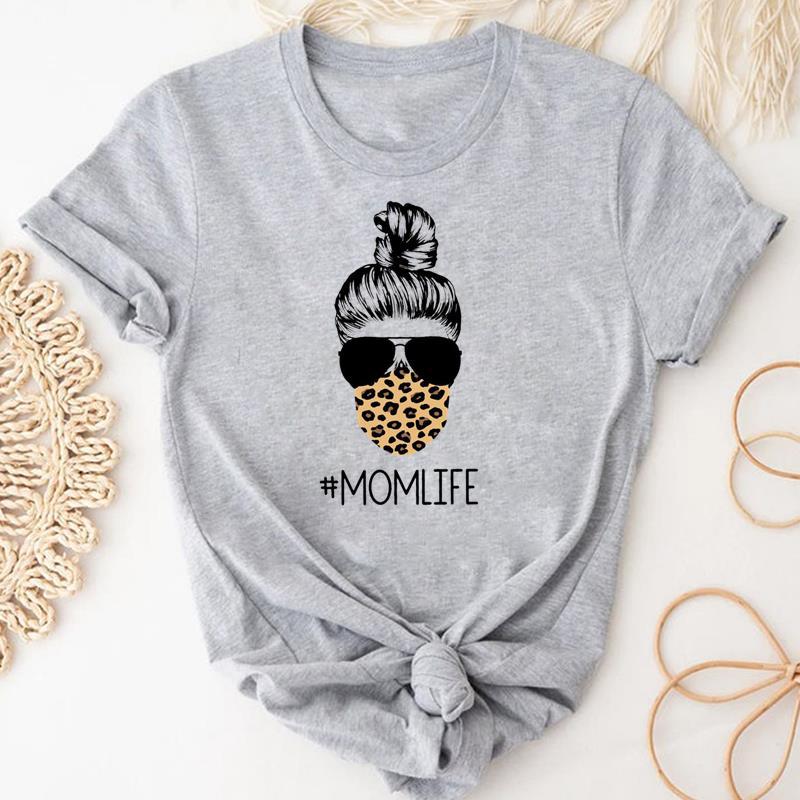 Women’s Coffee Cartoon Printed Clothing Top