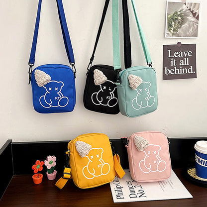 Nylon Small Bag Women's Spring New Korean Style Simple Fashion Sweet