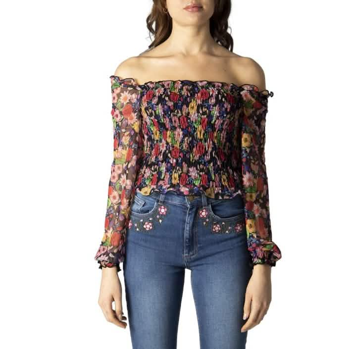 Desigual T-shirt Floral Pattern.