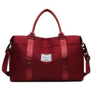 Travel Duffel Bags Sports Fitness Gym Tote Bag Women Weekender Overnight Bag.