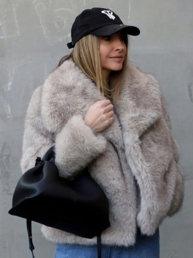 Winter Plush Coat Fashion