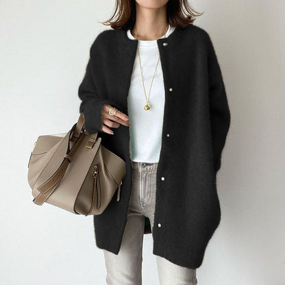 Cardigan Fashion Solid Color Coat Jacket Autumn