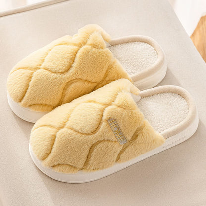 Plush Slippers Winter For Women.