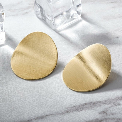 Disc Statement Earrings