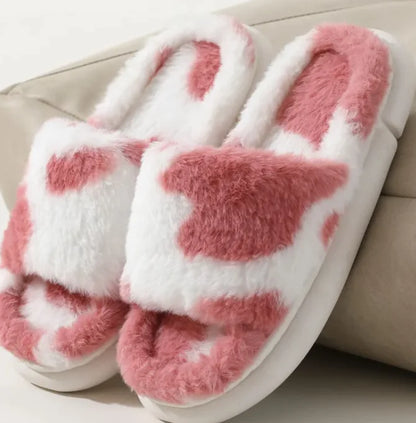 Women’s Cozy Winter Fluffy Slippers