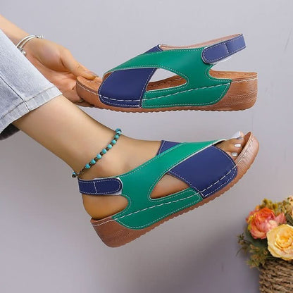 Summer Wedges Sandals Roman.