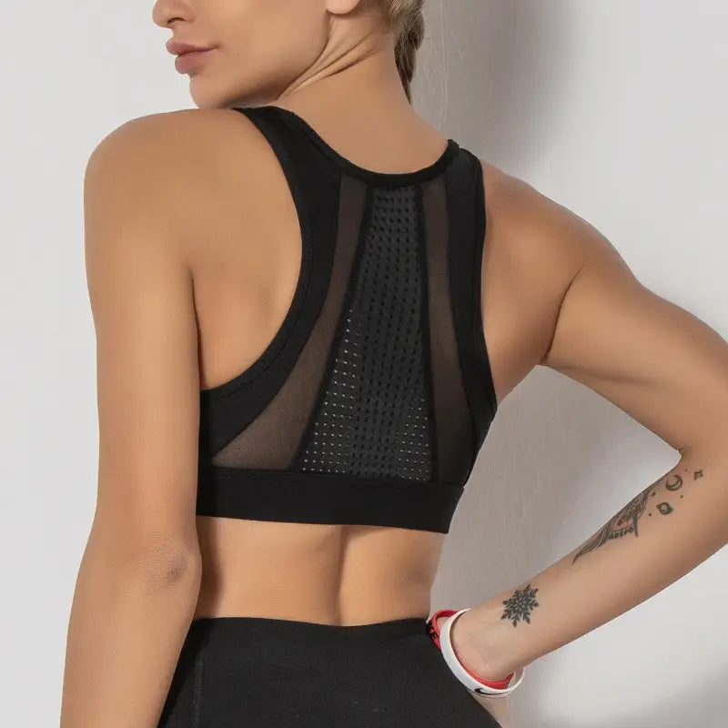 Breathable Mesh Sports Vest-style Sports Underwear