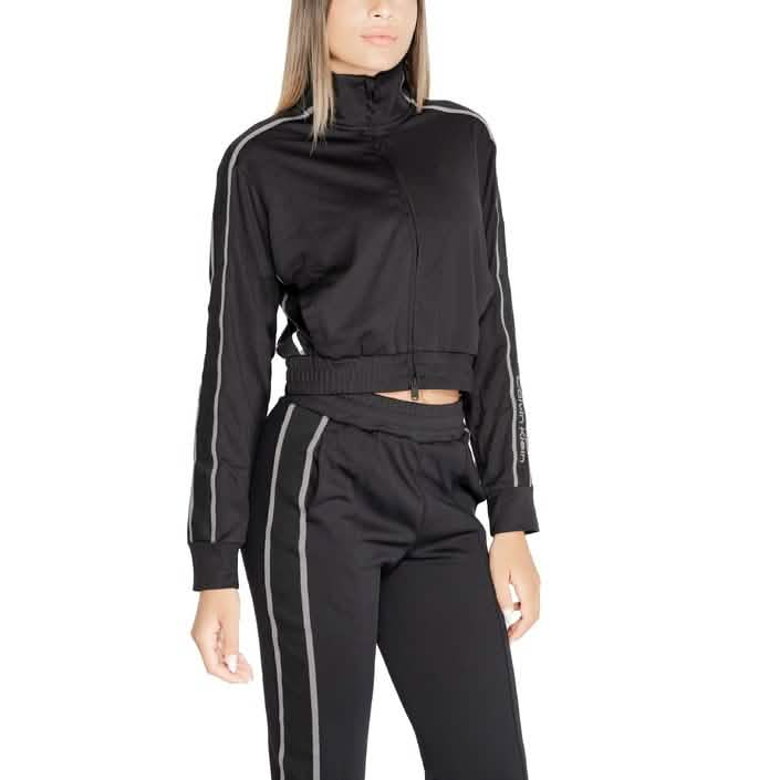 Calvin Klein Sport Zipper Sweater Black.