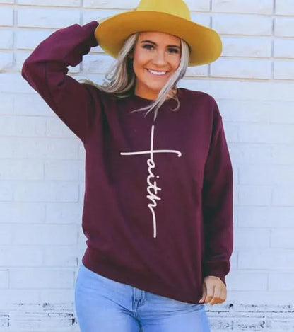 Faith Sweatshirt.