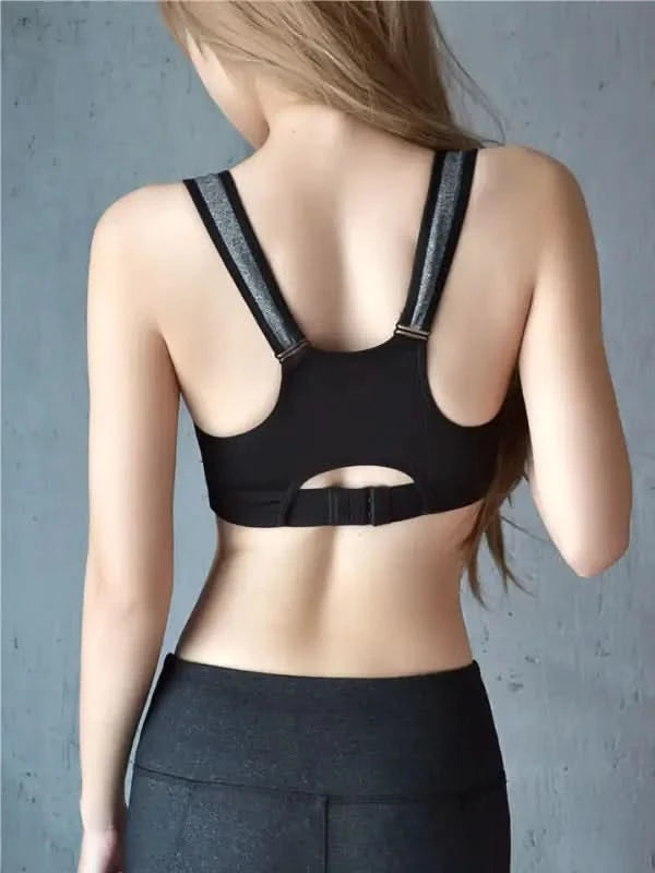 Fashionable And Simple Front Zipper Sports Underwear.