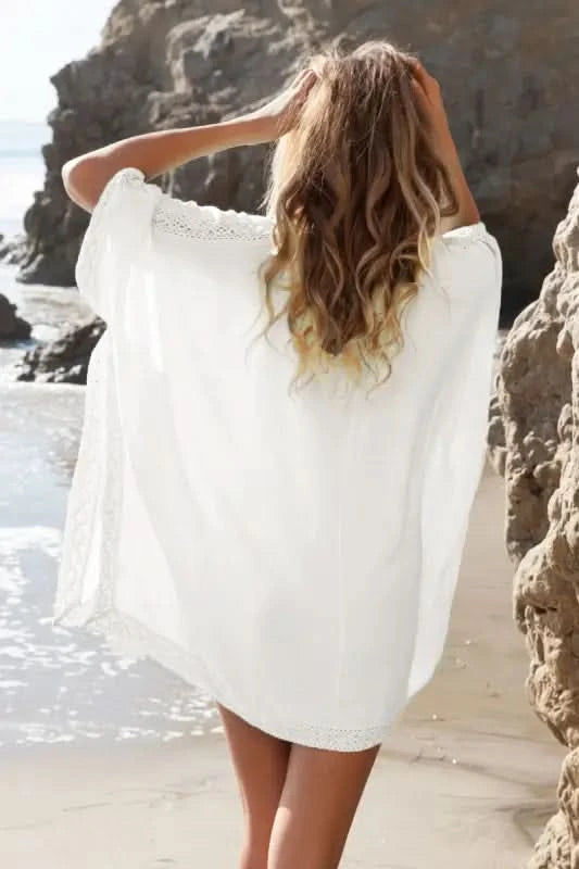 hot summer dresses women pareos beachwear dresses.