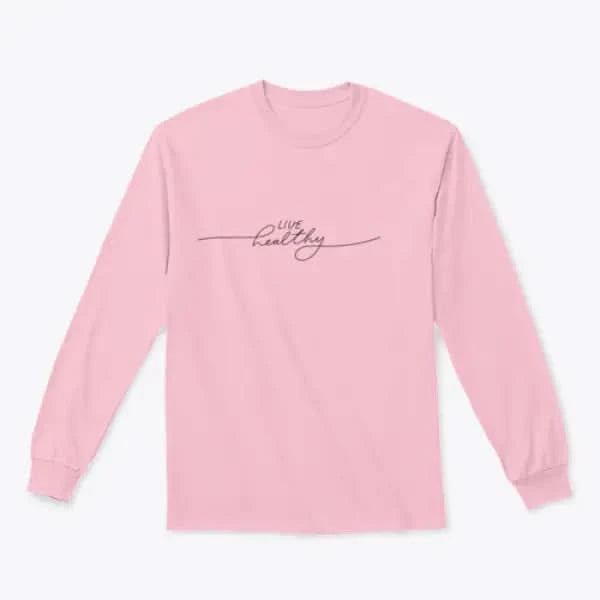 Live Healthy Design for Sweatshirt Pink / S Womans Hoodies classy womens tips on fashion new women’s wear clothes