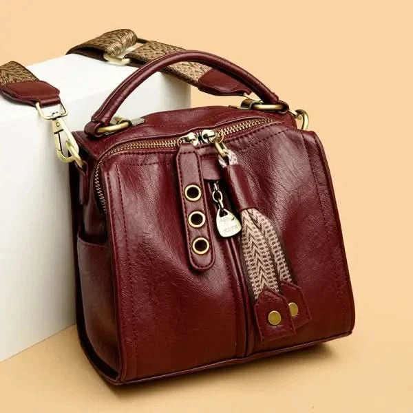 Multi-compartment Practical Messenger Bag Women's Shoulder Bag.