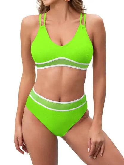 Swimsuit Women's Split Bikini Swimwear.