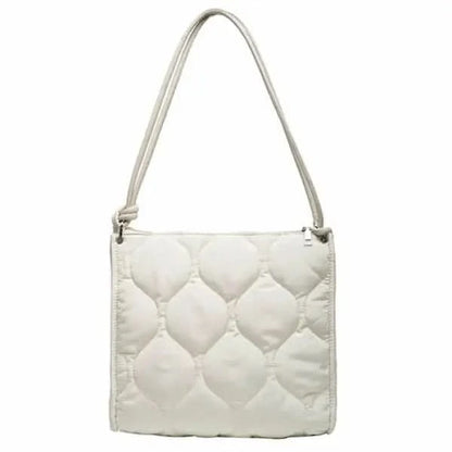 Winter Down Cotton Shoulder Bag Soft Fluffy.