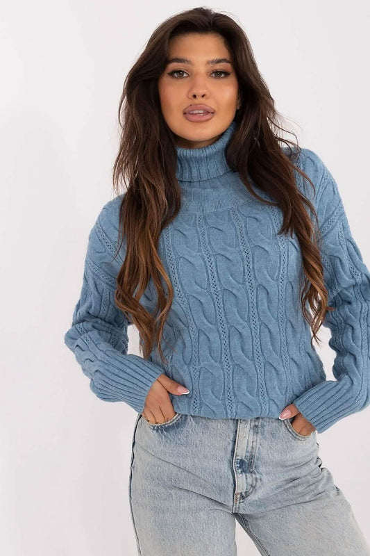 Wool sweaters Cozy Turtleneck Sweater for Casual Knitwear on Cooler Days Knit tops