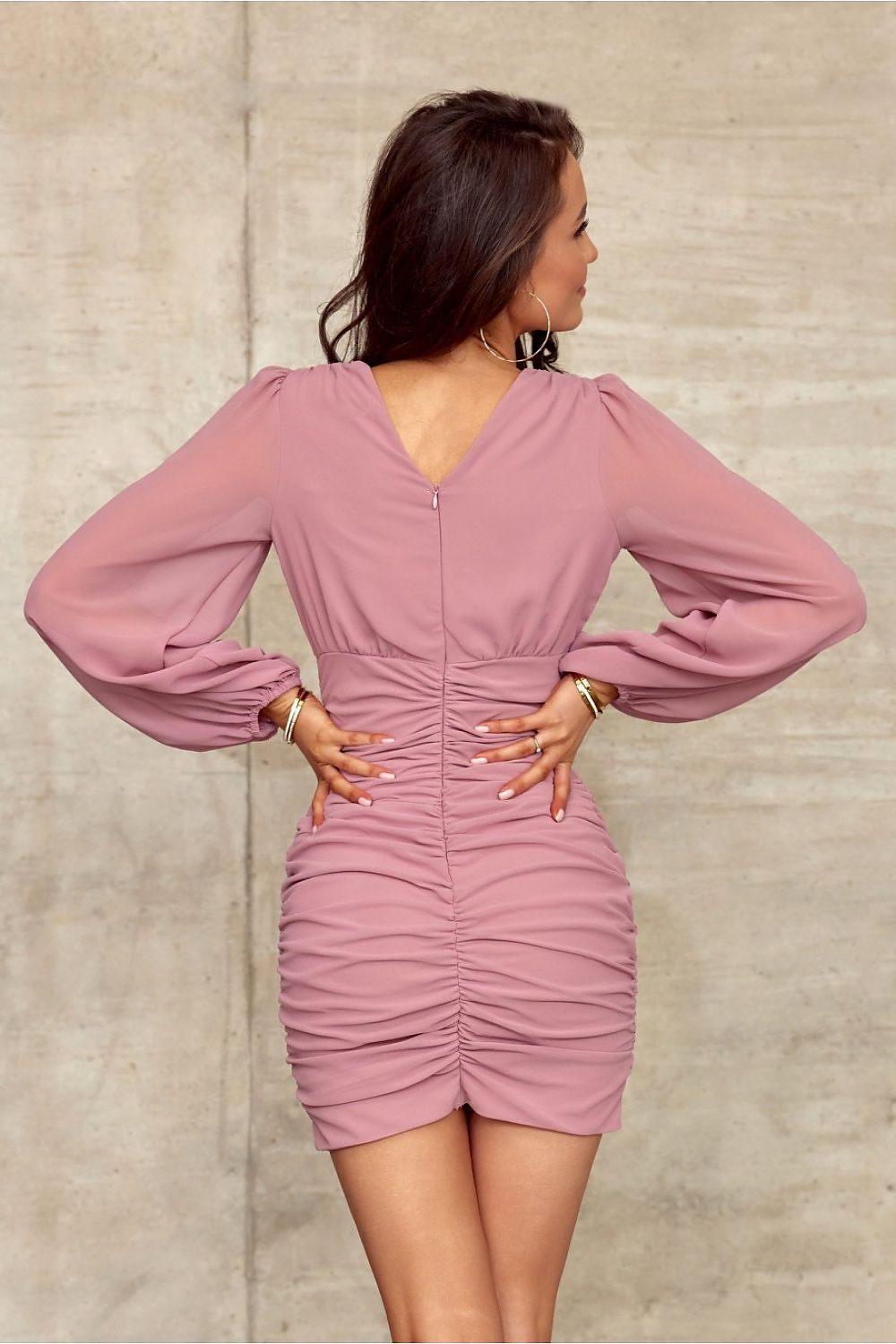 Short dress: Roco Fashion Luxury Rose Pink