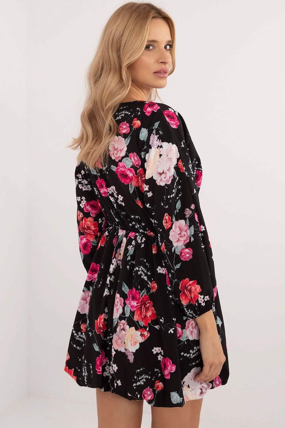 Daydress: Italy Moda Elegance Black Floral | Sensisoft