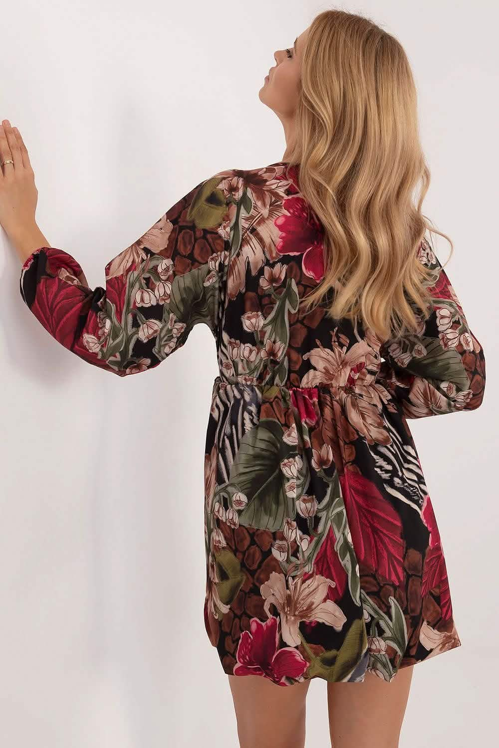 Daydress: Italy Moda Elegance Floral Red | Sensisoft