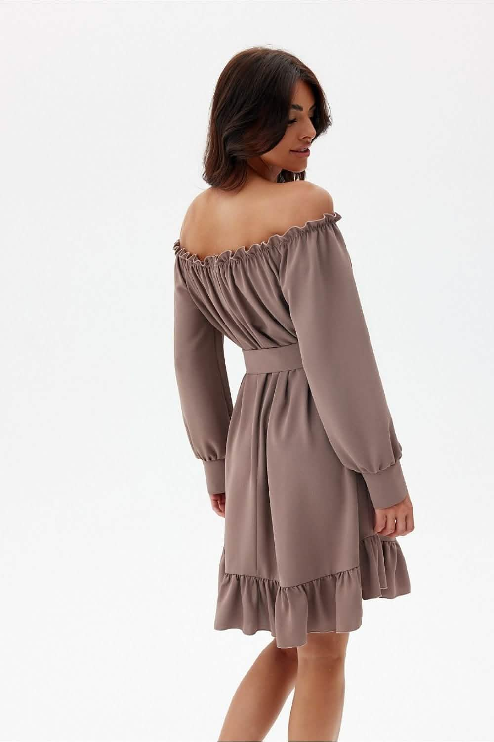 Day Dress Daydress: Roco Fashion Beige