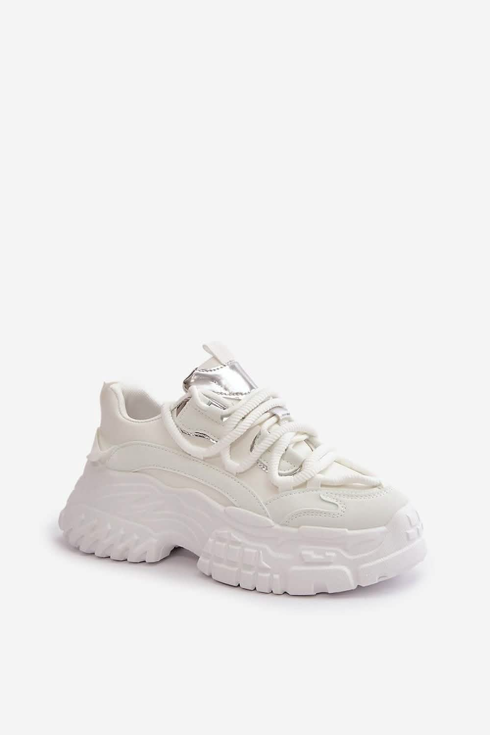 Designer Sneakers for Woman with Double Lacing and Comfort Sole