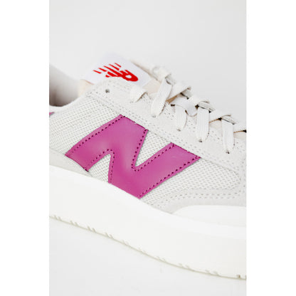 New Balance Sneakers White/Pink.