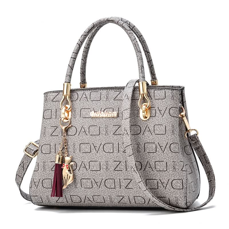 Printed Fashion Ladies Handbags Big Bags All-match Single Shoulder Messenger Bag.