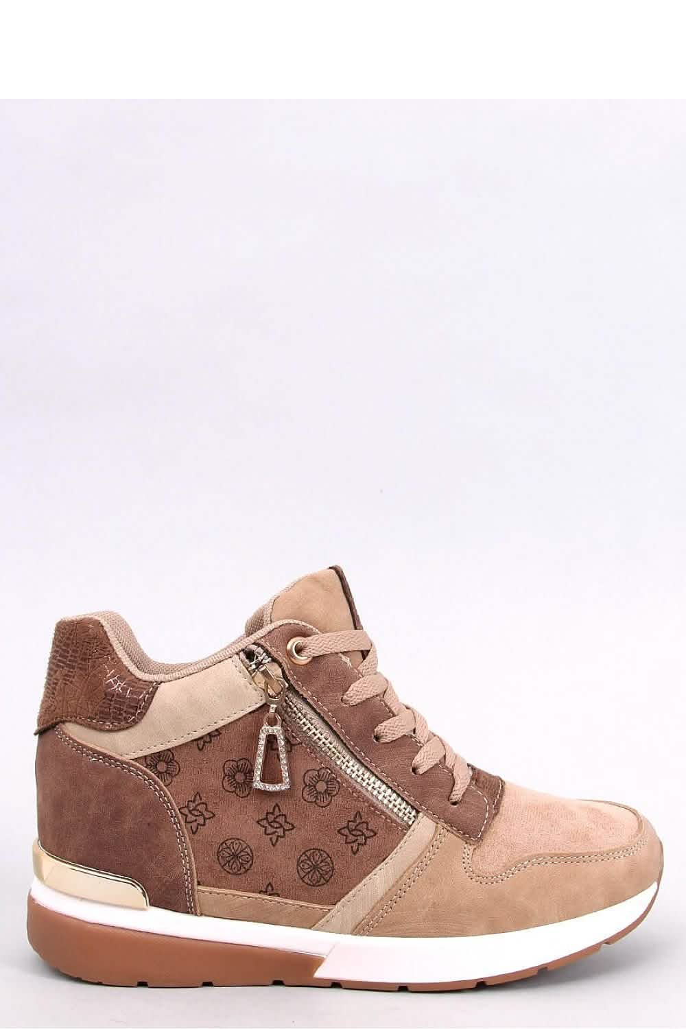 Ecological Leather Designer Sneakers for Women in Glamour Style