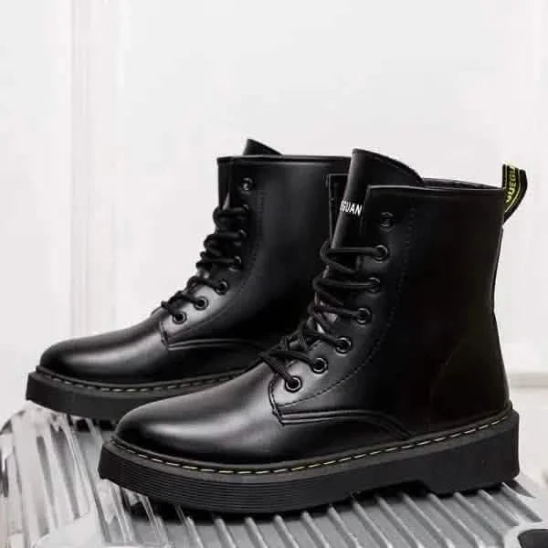 Stylish Boots Elegant Platform Combat Boots for Modern Sophistication