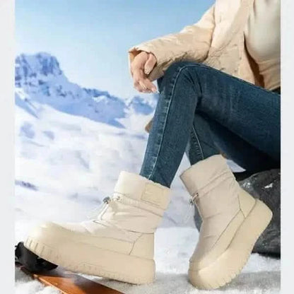 Stylish Boots Retro Outdoor Sports Snow Boots for Women - Style and Comfort